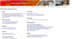 Desktop Screenshot of ebanjir.kelantan.gov.my